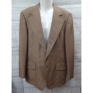 Vtg Johnny Carson Mens Western Blazer Jacket Sz 44R